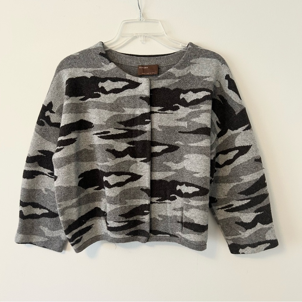 Kerisma Camo Cardigan Sweater